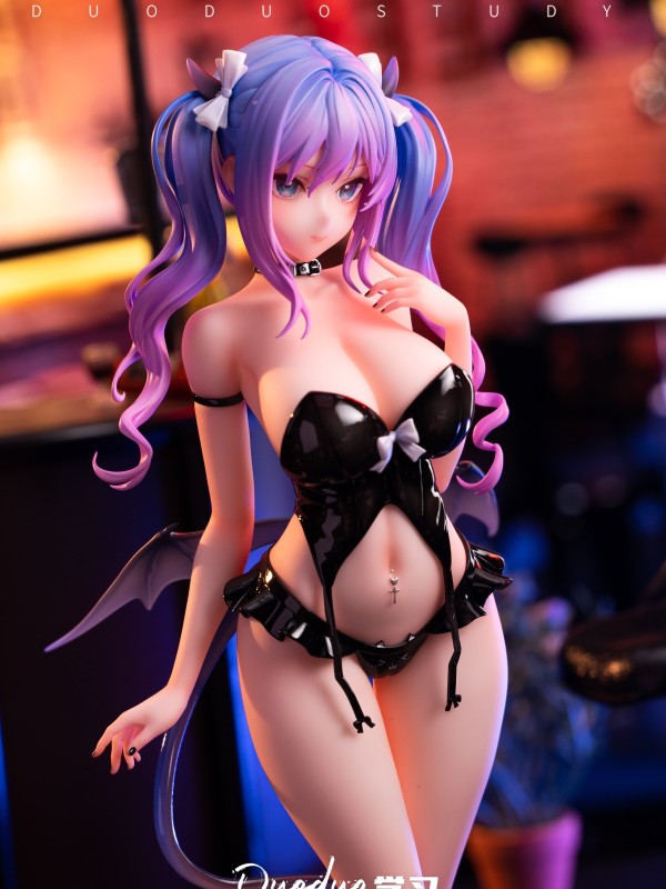 MOMOROSER Glowing Little Succubus Momoko-chan Hot Sexy 1/6 Statue