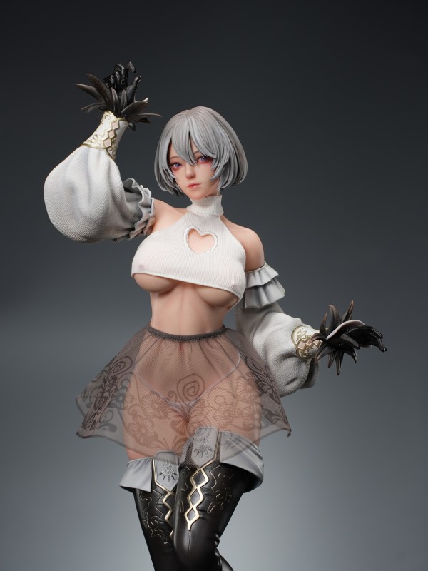 YorHa Studio NieR:Automata Caster 2B Hot Sexy 1/4 Statue