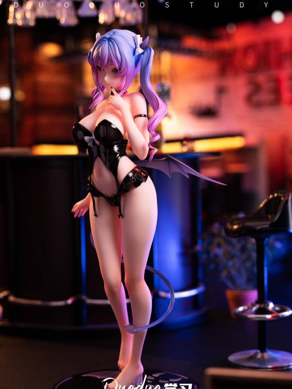 MOMOROSER Glowing Little Succubus Momoko-chan Hot Sexy 1/6 Statue