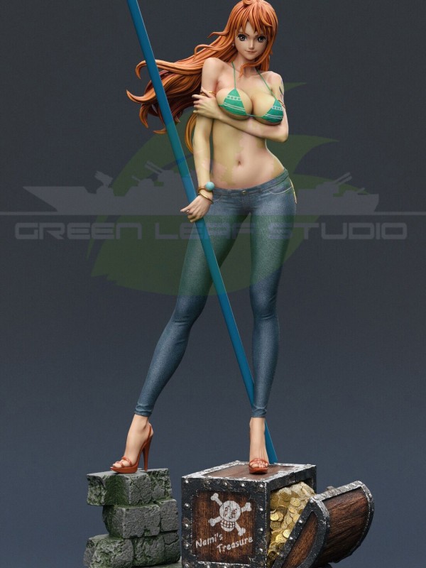 Green Leaf Studio GLS003 One Piece Nami 's treasure Hot Sexy 1/4 Original Statue