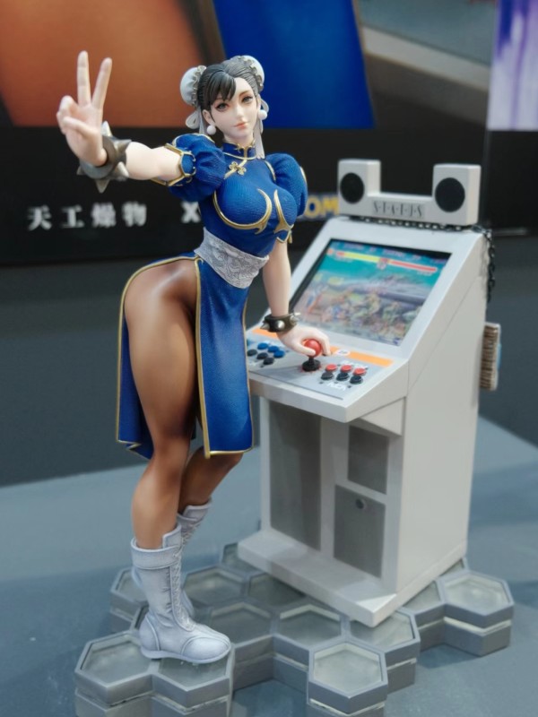 Tiangongzaowu Studio Street Fighter Chun-Li Hot Sexy 1/6 Statue