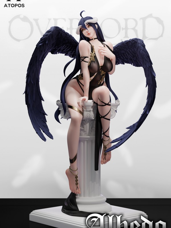 Atopos Studio Overlord Albedo Hot Sexy 1/4 Statue