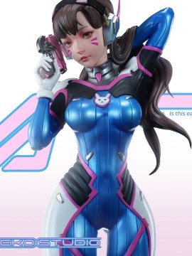 Neeko Studio Overwatch D.Va Hot Sexy Statue