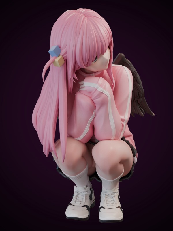 YaoMengMeng Studio Bocchi The Rock! Gotoh Hitori Hot Sexy 1/6 Statue