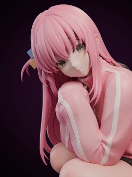 YaoMengMeng Studio Bocchi The Rock! Gotoh Hitori Hot Sexy 1/6 Statue