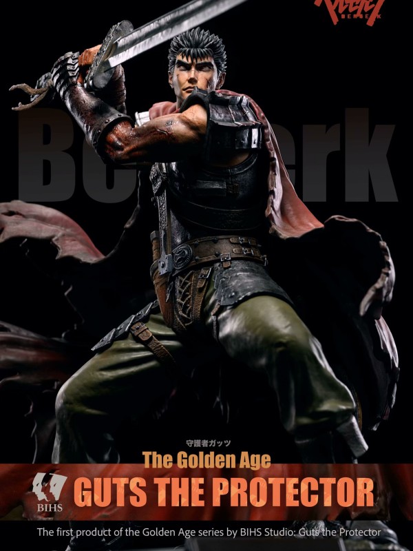 BIHS Studio Berserk the Golden Age Guts the protector 1/4 Statue