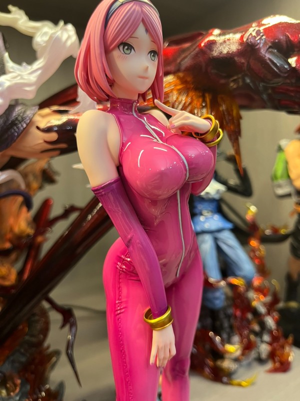Star Universe Studio Naruto Haruno Sakura Gel Coat Series Hot Sexy 1/6 Statue