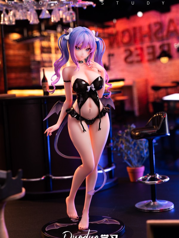 MOMOROSER Glowing Little Succubus Momoko-chan Hot Sexy 1/6 Statue