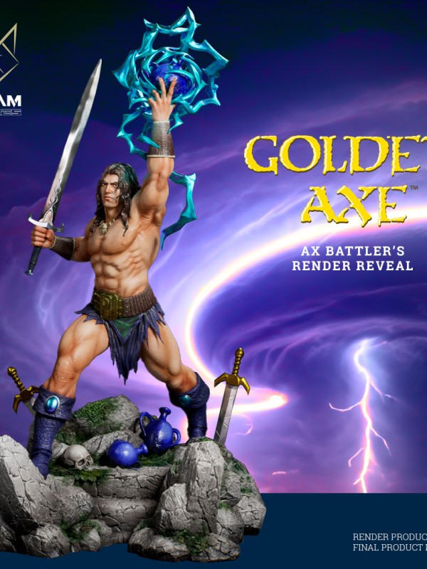 Dream Figures SEGA Golden Axe Barbarian Ax Battler 1/6 Statue