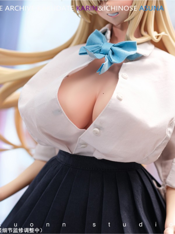 Kuonn Studio Blue Archive Kakudate Karin & Ichinose Asuna Hot Sexy 1/4 Statue