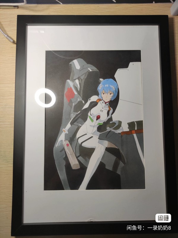 YiLu's A4 EVA Ayanami Rei Hot Sexy Hand drawing with marker