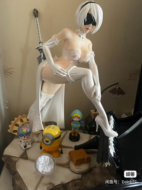 Sky Top Studio Nier Automata YoRHa 2B Hot Sexy 1/4 Scale Statue