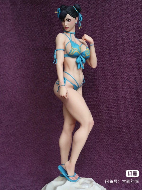 GK GANYU's STREET FIGHTER Chun-Li Bikini Hot Sexy 1/7 Statue