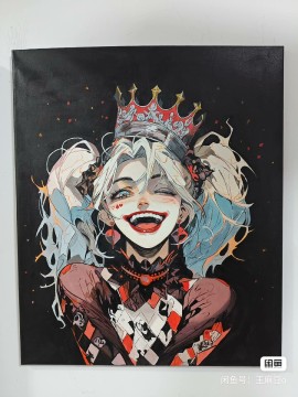 ModelWang's DC Harley Quinn Hot Sexy Acrylic Painting