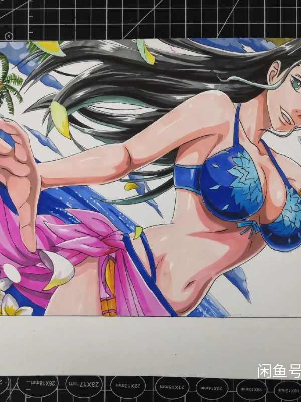 MingHuaxuan's Nico Robin Hot Sexy Hand drawing with marker