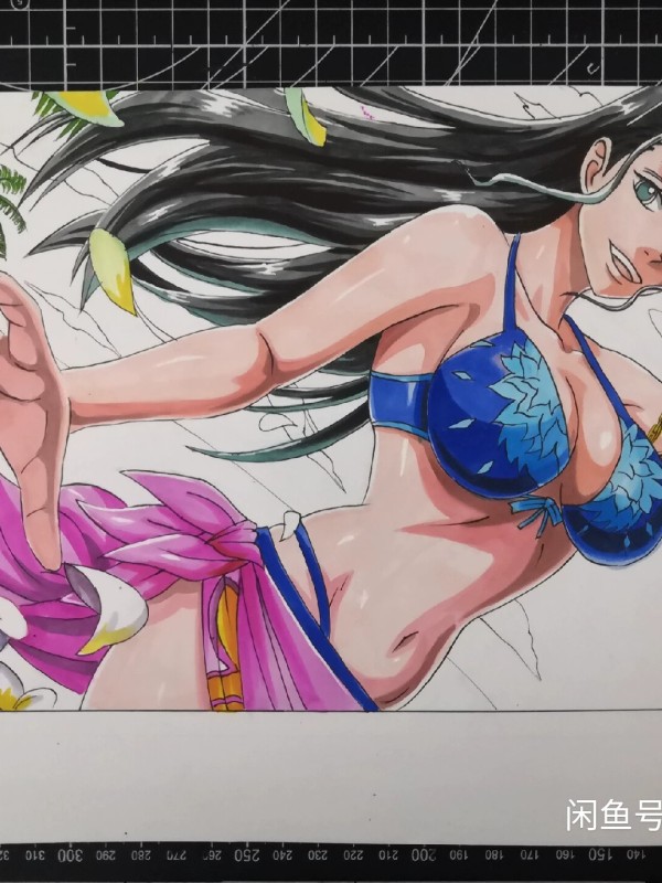 MingHuaxuan's Nico Robin Hot Sexy Hand drawing with marker