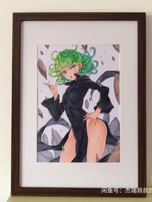 Jerry's ONE PUNCH-MAN Tatsumaki Hot Sexy Hand drawing with marker
