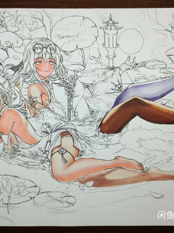 XiaKe's Honkai: Star Rail Silver Wolf and Kafka Hot Sexy Hand drawing with marker