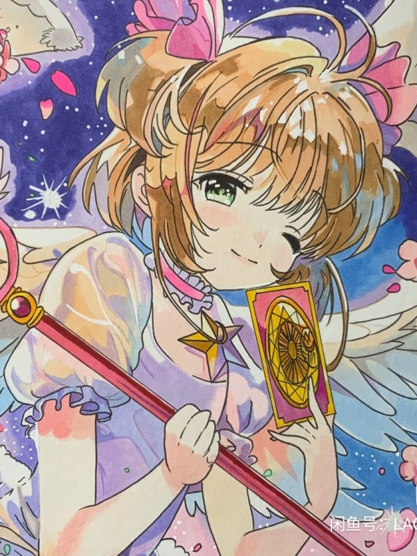 LaoJin22's Card Captor Sakura Hot Sexy Hand drawing with marker