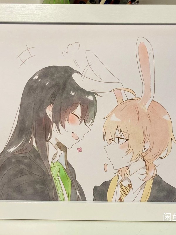 JYUMONJI's Bloom Into You Hand drawing with marker