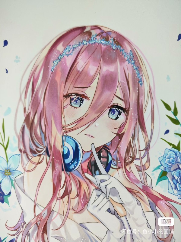 Fingerling's The Quintessential Quintuplets Nakano Miku Hot Sexy Hand drawing with marker