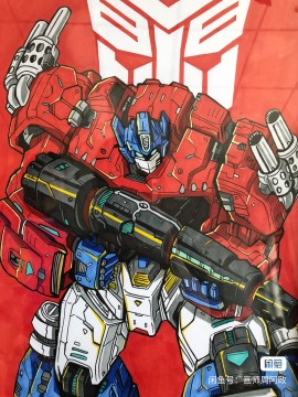 ZhouAzheng's Transformers Optimus Prime Hand drawing with marker