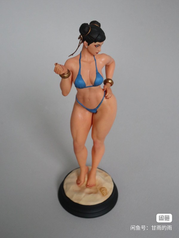 GK GANYU's STREET FIGHTER 6 Chun-Li Bikini Hot Sexy Master Painting 1/7 Statue