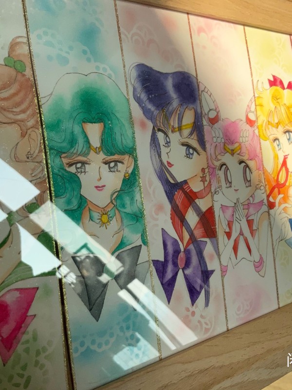 LuvDream's SAILOR MOON Crew Hot Sexy Watercolor Painting