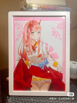 Qiqi's DARLING in the FRANXX 002 Zero Two Hot Sexy Hand drawing with marker