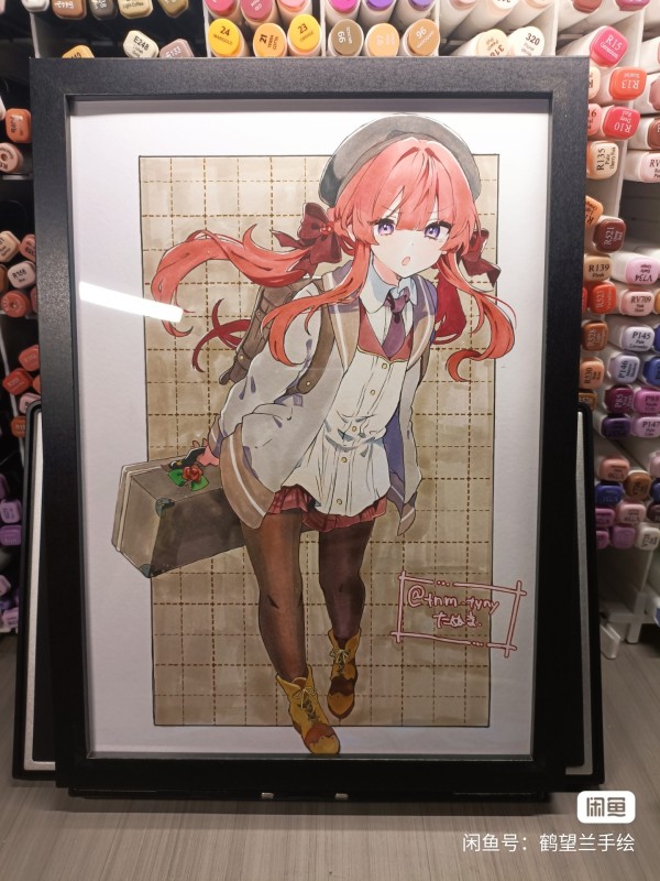 HeWanglan's The Quintessential Quintuplets Nakano Nino Hot Sexy Hand drawing with marker